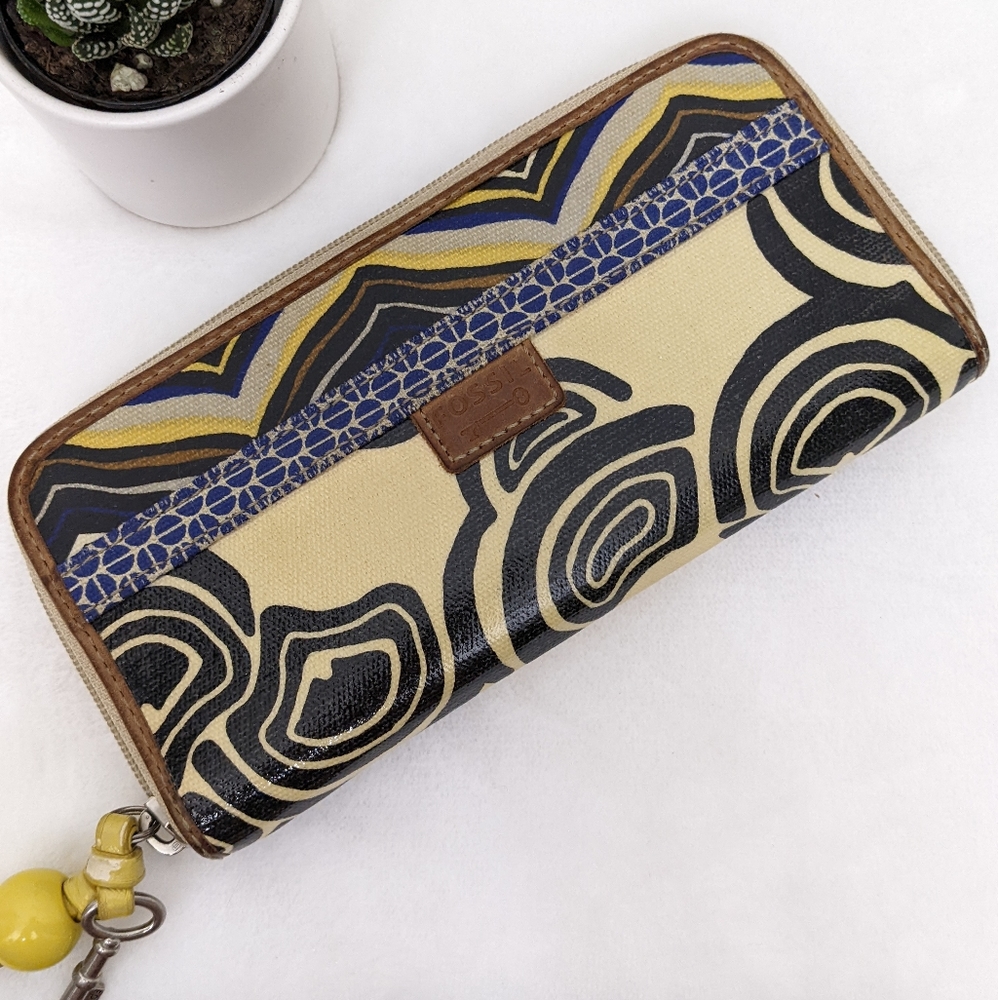 Fossil Key Pur Zip Wallet